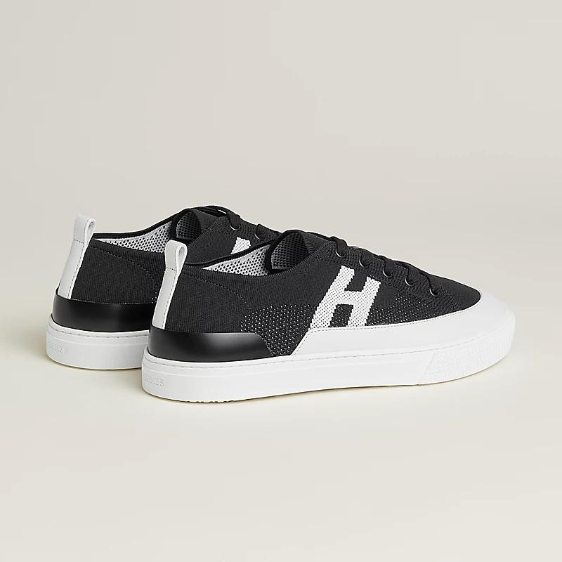 Giày Hermes Deep Sneaker Nam Đen