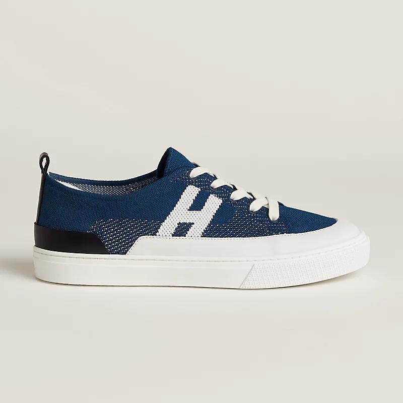 Giày Hermes Deep Sneaker Nam Xanh Navy