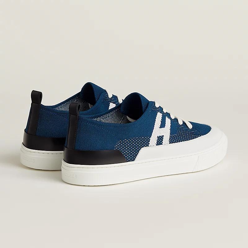 Giày Hermes Deep Sneaker Nam Xanh Navy