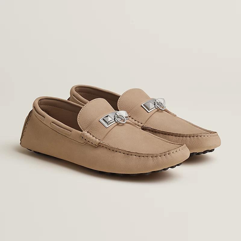 Giày Hermes Irving Loafer Nam Nâu