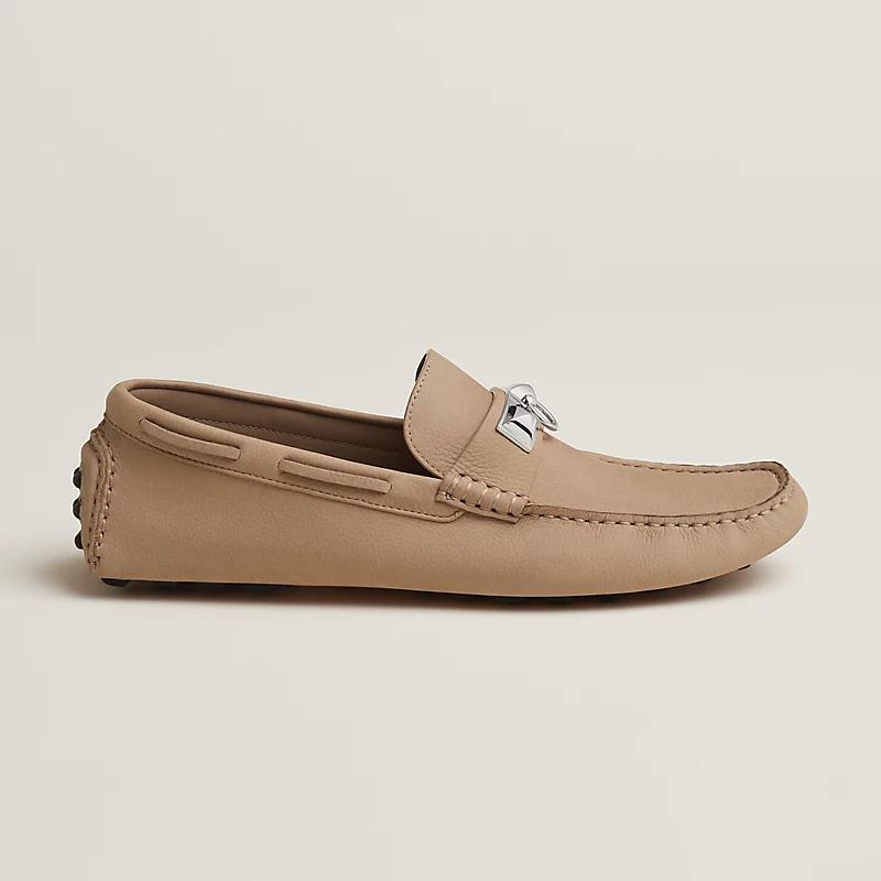 Giày Hermes Irving Loafer Nam Nâu