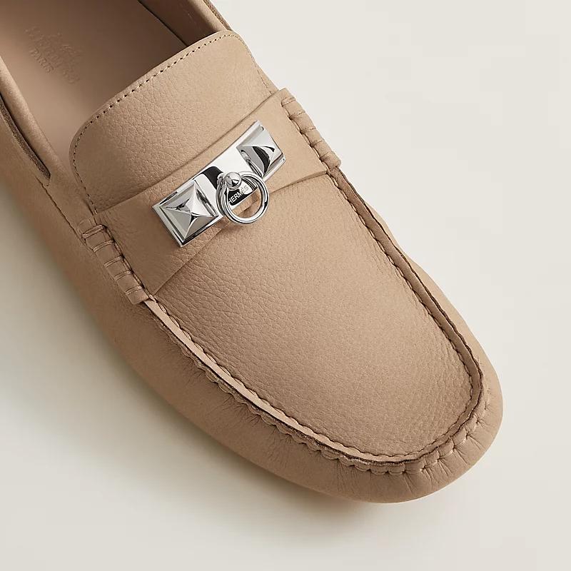 Giày Hermes Irving Loafer Nam Nâu