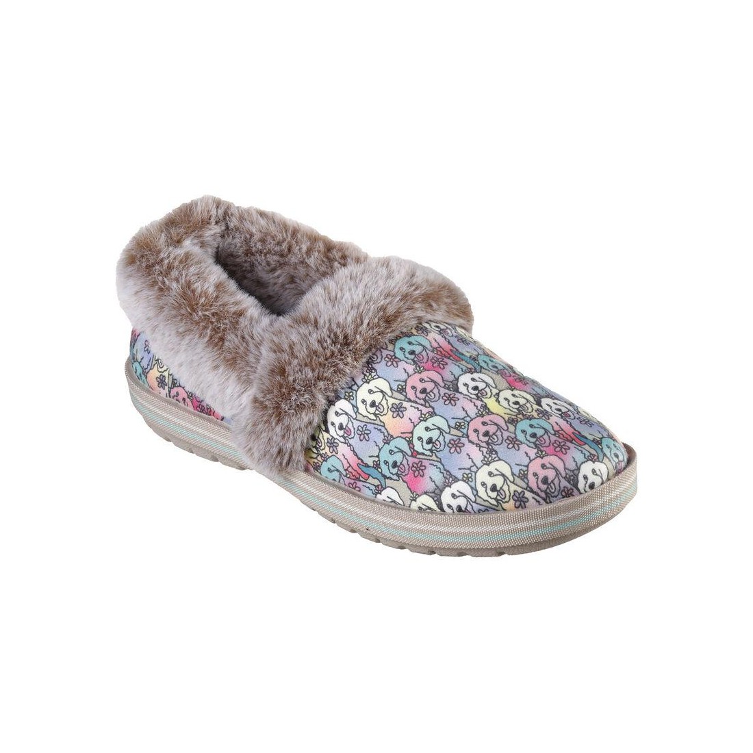 Giày Skechers Bobs Too Cozy - Winter Howl Nữ Nâu