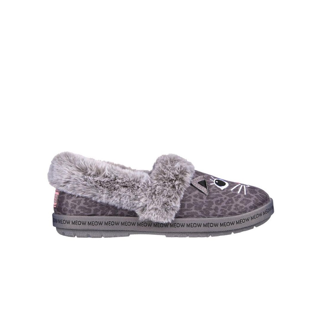 Giày Skechers Bobs Too Cozy - Jazzy Pawty Nữ Xám