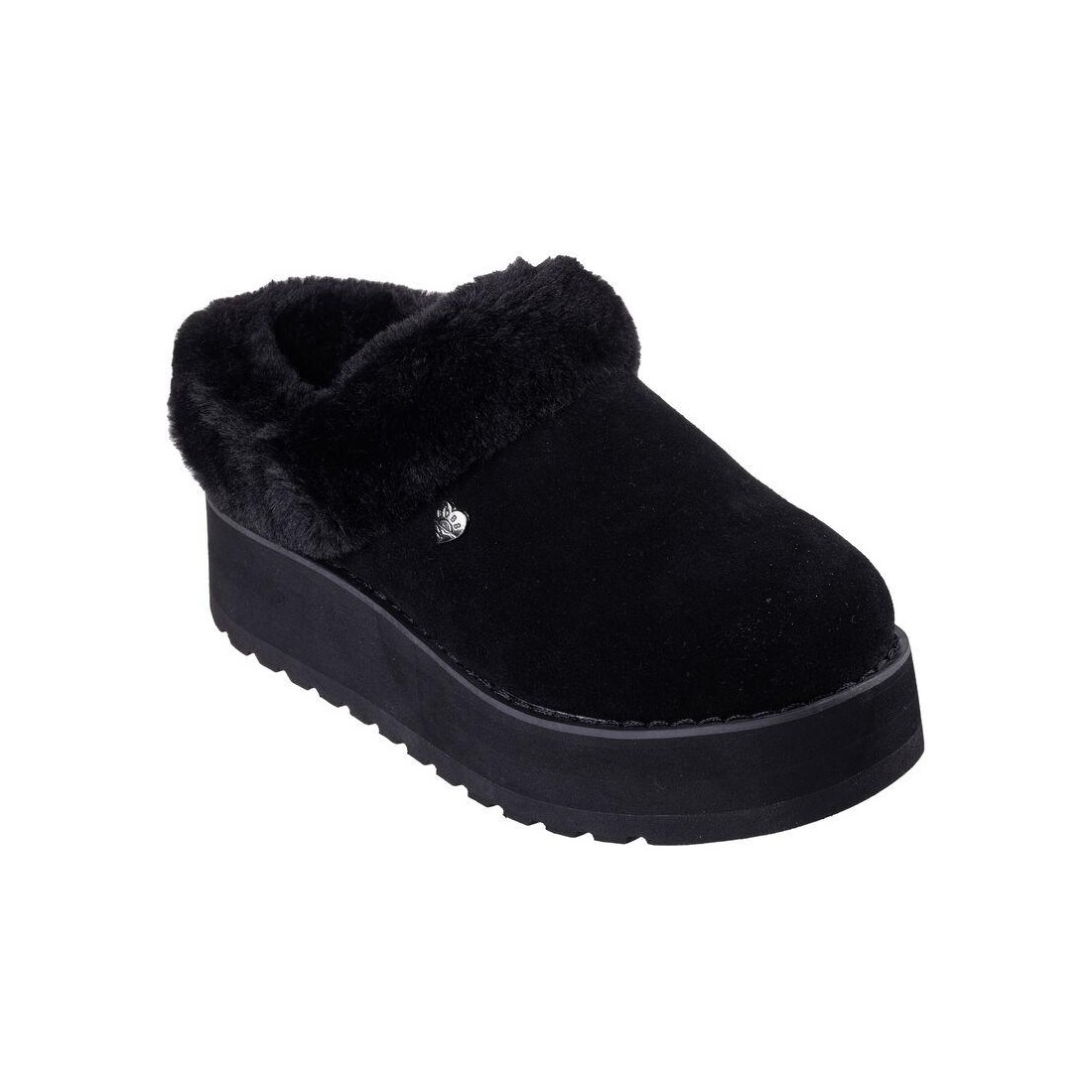 Giày Skechers Bobs Keepsakes Hi-Rise Nữ Đen