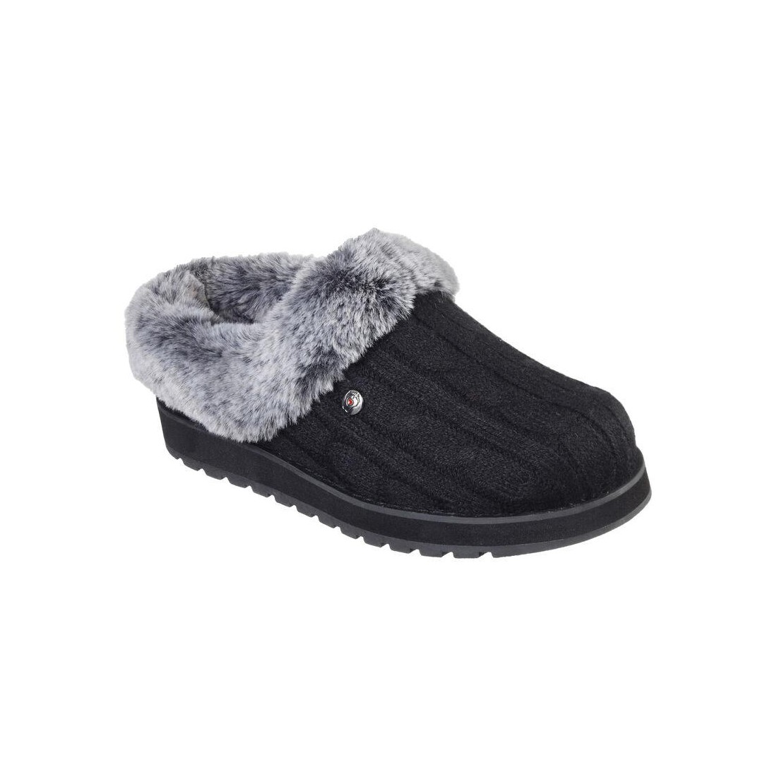 Giày Skechers Bobs Keepsakes - Ice Angel Nữ Đen Trắng