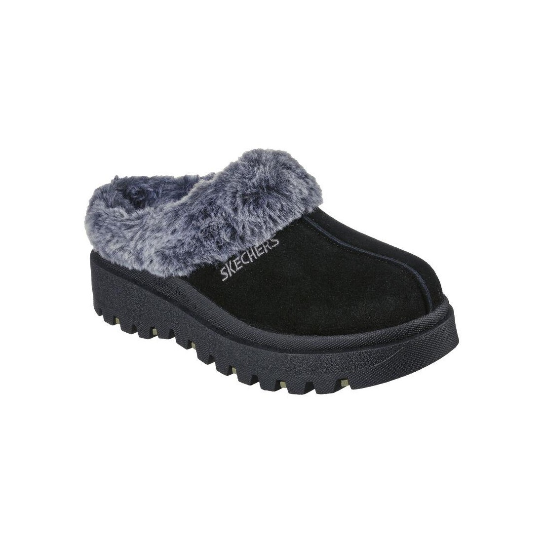 Giày Skechers Shindigs - Fortress Nữ Đen