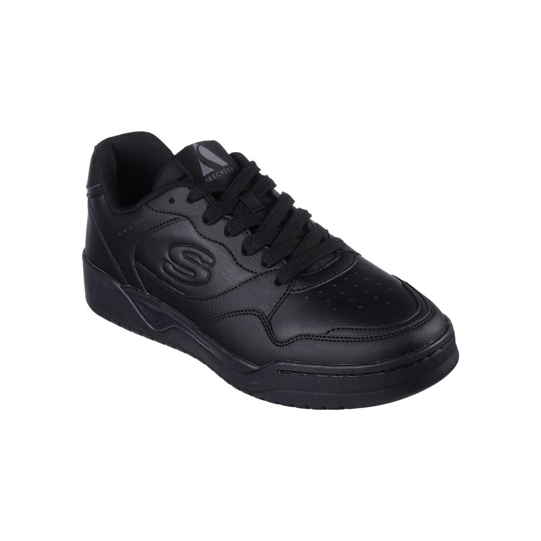 Giày Skechers Koopa - Volley Low Varsity Nam Đen