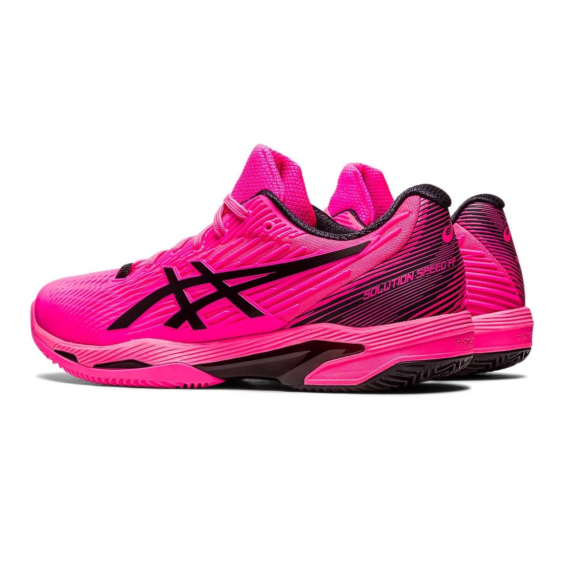 Giày Asics Solution Speed Ff 2 Clay Nam Hồng Neon