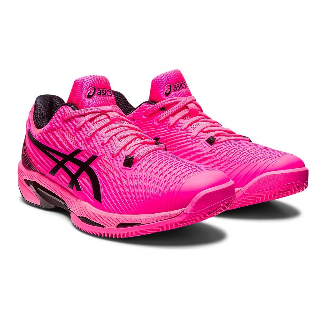 Giày Asics Solution Speed Ff 2 Clay Nam Hồng Neon