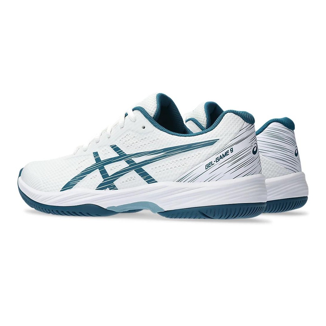 Giày Asics Gel-Game 9 Nam Trắng Xanh Dương