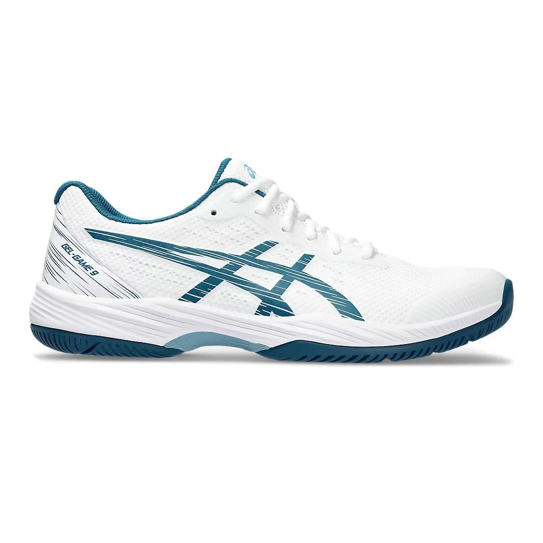 Giày Asics Gel-Game 9 Nam Trắng Xanh Dương