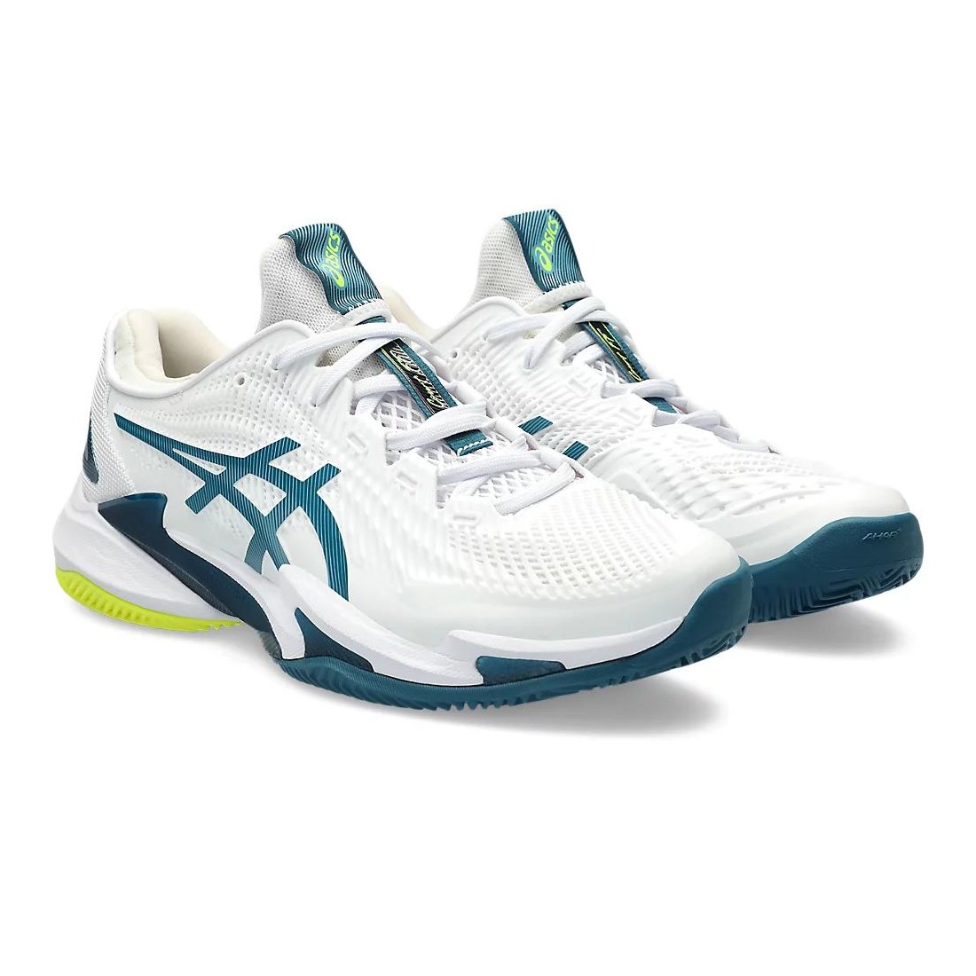 Giày Asics Court Ff 3 Clay Nam Trắng Xanh Dương