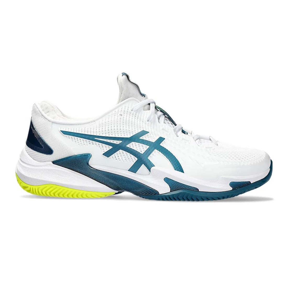 Giày Asics Court Ff 3 Clay Nam Trắng Xanh Dương