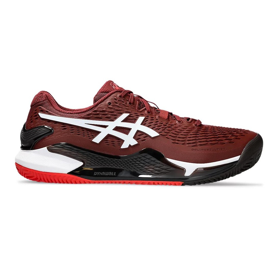 Giày Asics Gel-Resolution 9 Clay Nam Đỏ Đun