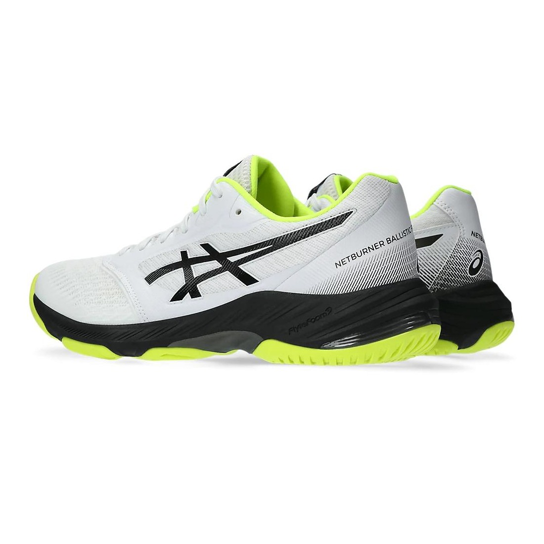 Giày Asics Netburner Ballistic Ff 3 Nam Trắng Vàng Neon