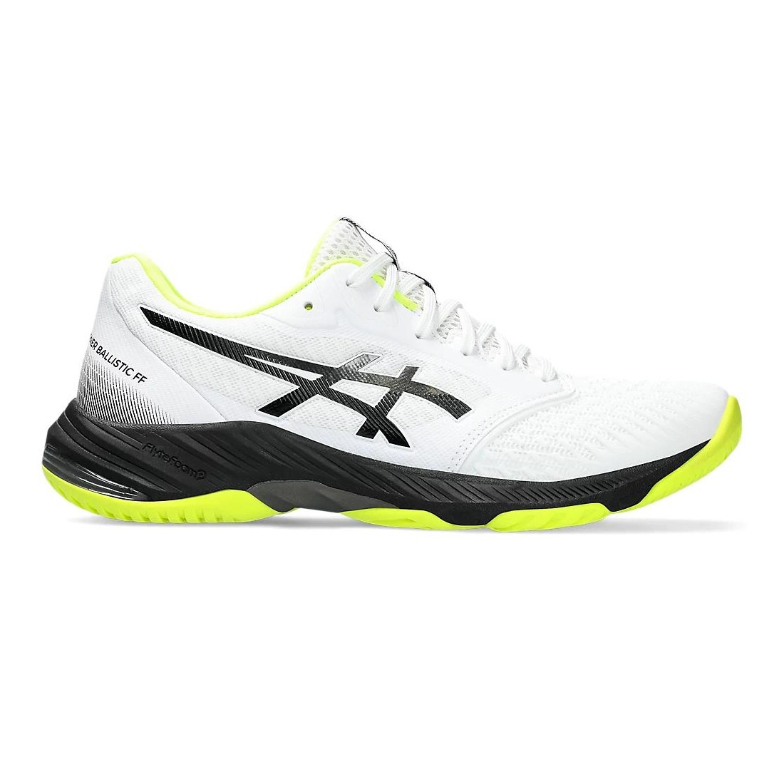 Giày Asics Netburner Ballistic Ff 3 Nam Trắng Vàng Neon