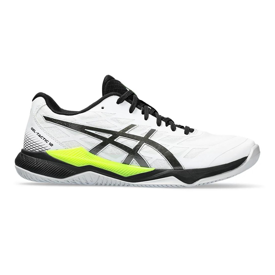 Giày Asics Gel-Tactic 12 Nam Trắng Đen