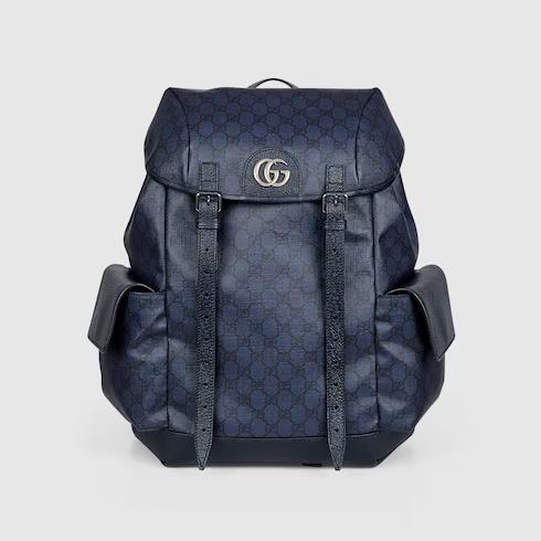 Túi Gucci Ophidia Gg Medium Backpack Nam Xanh Navy