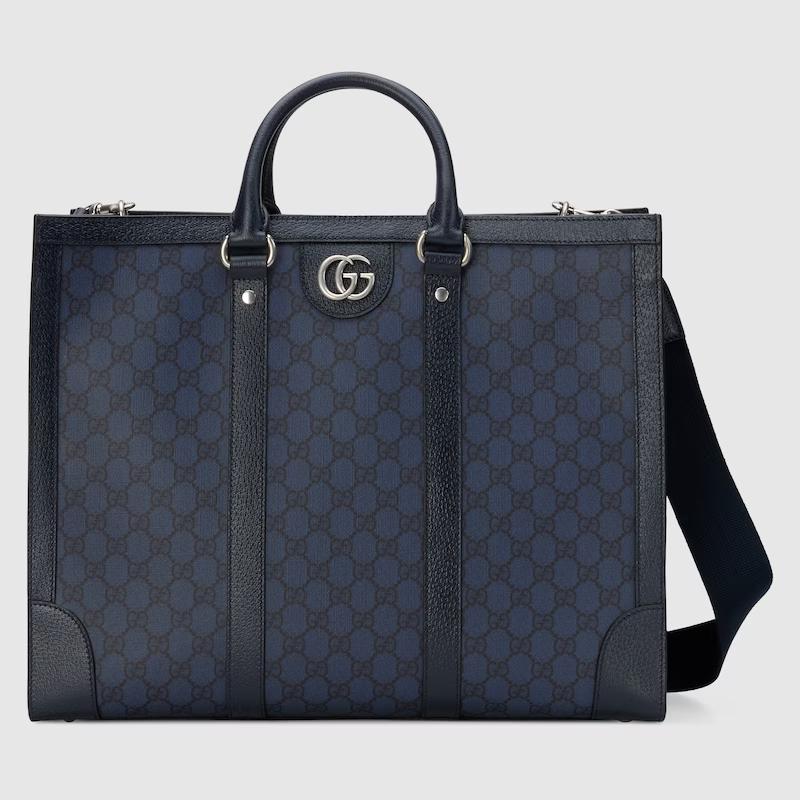 Túi Gucci Ophidia Large Tote Bag Nam Xanh Navy