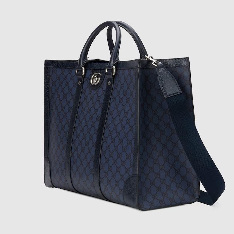 Túi Gucci Ophidia Large Tote Bag Nam Xanh Navy