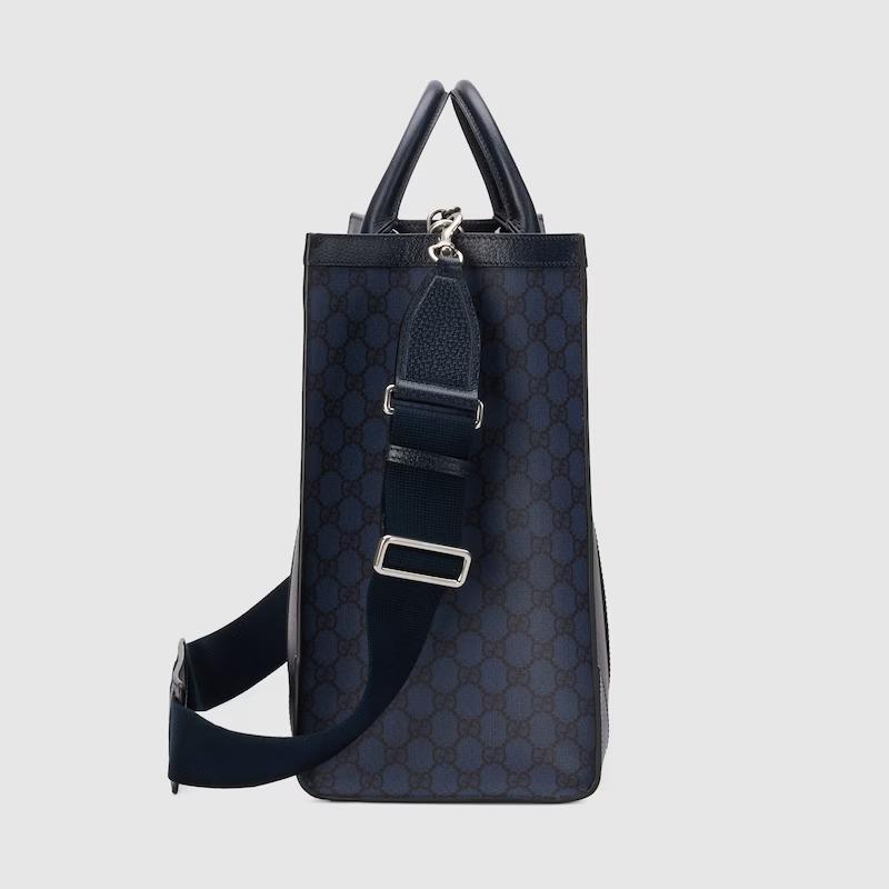 Túi Gucci Ophidia Large Tote Bag Nam Xanh Navy