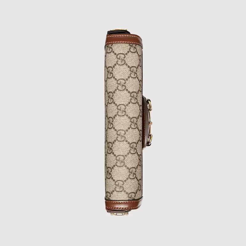 Túi Gucci Gucci Horsebit 1955 Mini Bag Nữ Nâu
