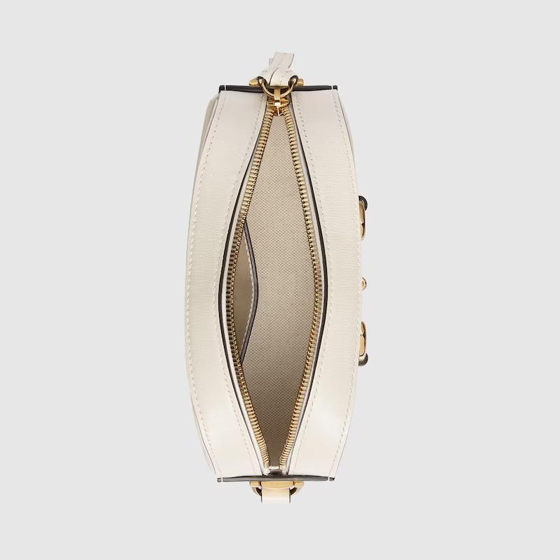 Túi Gucci Gucci Horsebit 1955 Small Shoulder Bag Nữ Trắng