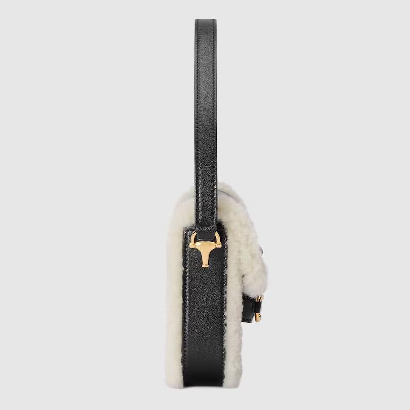 Túi Gucci Gucci Horsebit 1955 Mini Shoulder Bag Nữ Đen