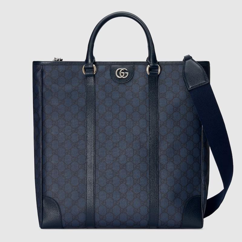 Túi Gucci Ophidia Medium Tote Bag Nam Xanh Navy