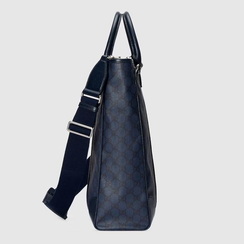 Túi Gucci Ophidia Medium Tote Bag Nam Xanh Navy