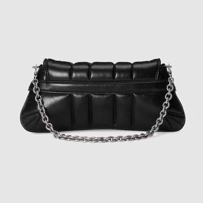 Túi Gucci Gucci Horsebit Chain Small Shoulder Bag Nữ Đen