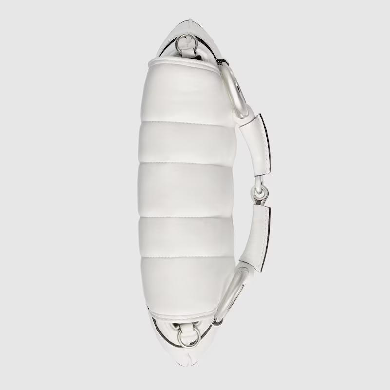 Túi Gucci Gucci Horsebit Chain Small Shoulder Bag Nữ Trắng