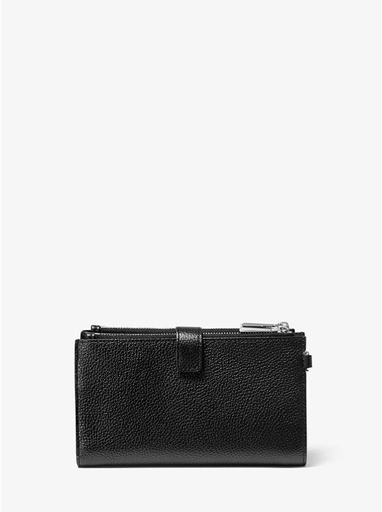 Túi Michael Kors Adele Leather Smartphone Wallet Nữ Đen