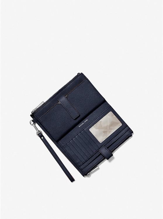 Túi Michael Kors Adele Leather Smartphone Wallet Nữ Xanh Navy