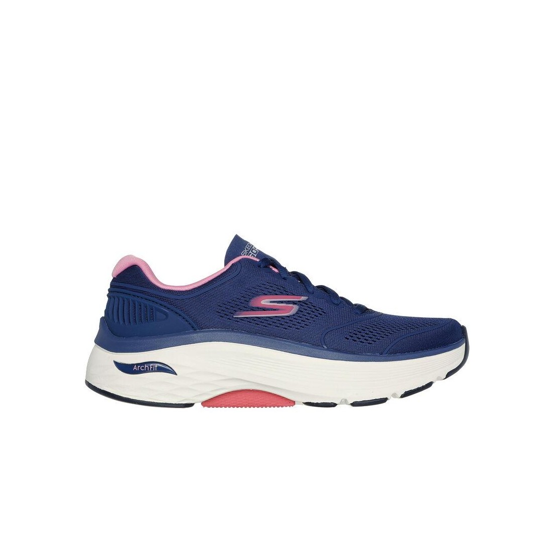 Giày Skechers Max Cushioning Arch Fit - Velocity Nữ Xanh Navy