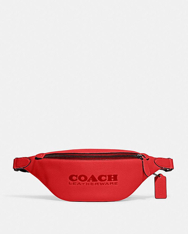 Túi Coach Charter Belt Bag 7 Nam Đỏ