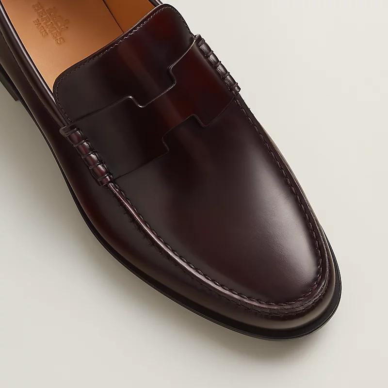 Giày Hermes Duke Loafer Nam Nâu