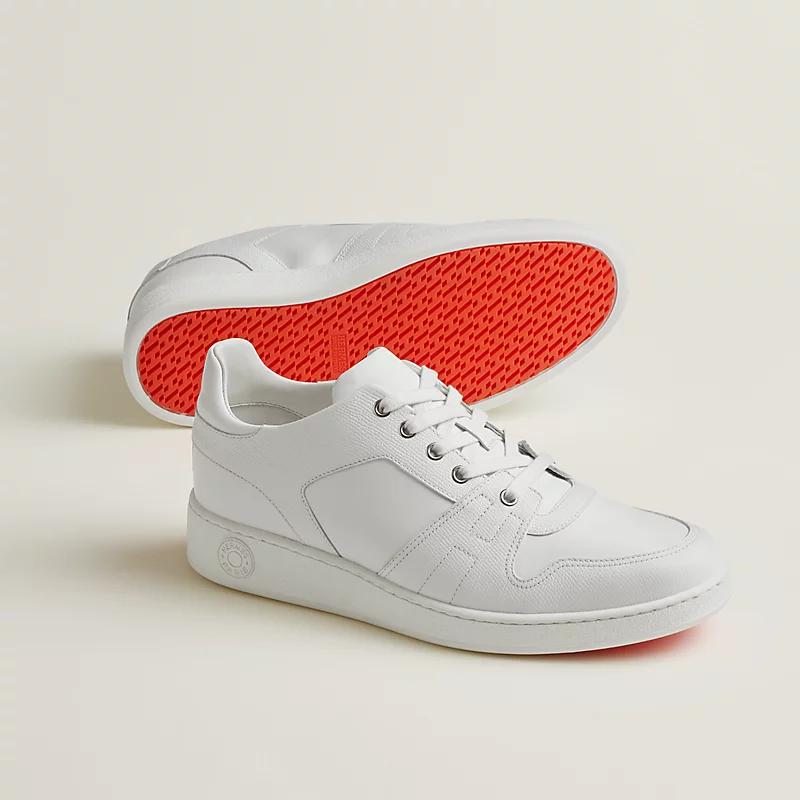 Giày Hermes Free Sneaker Nam Trắng