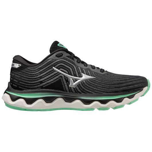 Giày Mizuno Wave Horizon 6 Running Shoe Nữ Đen Xanh Lá