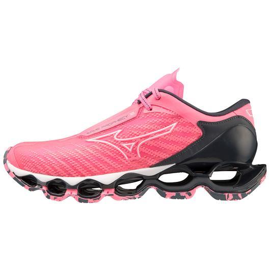 Giày Mizuno Wave Prophecy 12 Running Shoe Nữ Hồng Đen