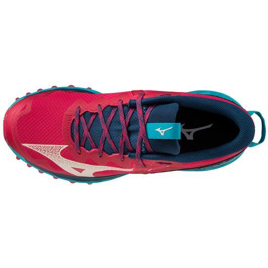 Giày Mizuno Wave Mujin 9 Trail Running Shoe Nữ Đỏ Xanh Dương