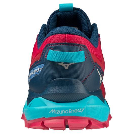 Giày Mizuno Wave Mujin 9 Trail Running Shoe Nữ Đỏ Xanh Dương