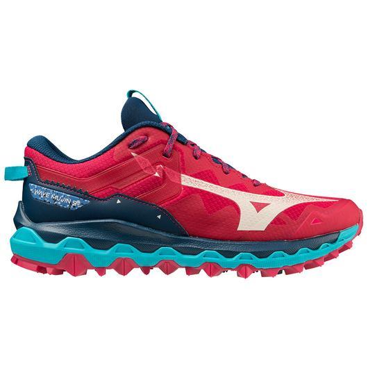 Giày Mizuno Wave Mujin 9 Trail Running Shoe Nữ Đỏ Xanh Dương