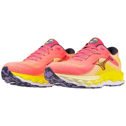 Giày Mizuno Wave Sky 7 Running Shoe Nữ Hồng Đen