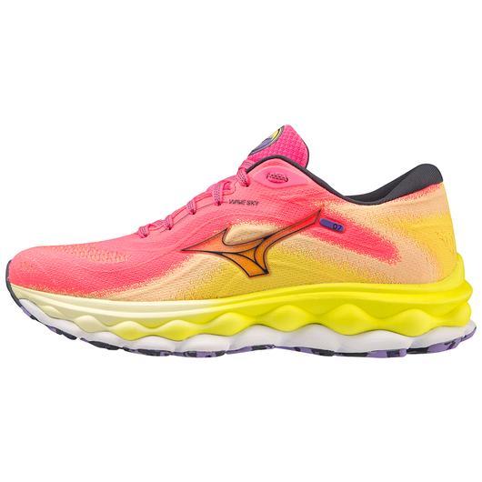 Giày Mizuno Wave Sky 7 Running Shoe Nữ Hồng Đen