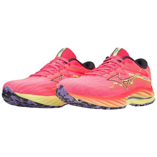 Giày Mizuno Wave Rider 27 Running Shoe Nữ Hồng Đen