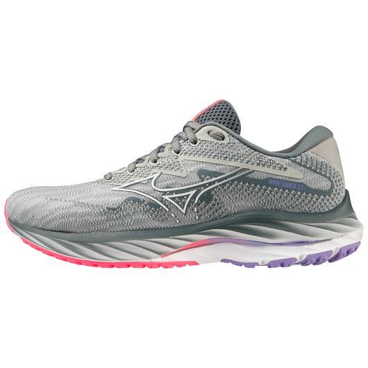 Giày Mizuno Wave Rider 27 Running Shoe Nữ Xám