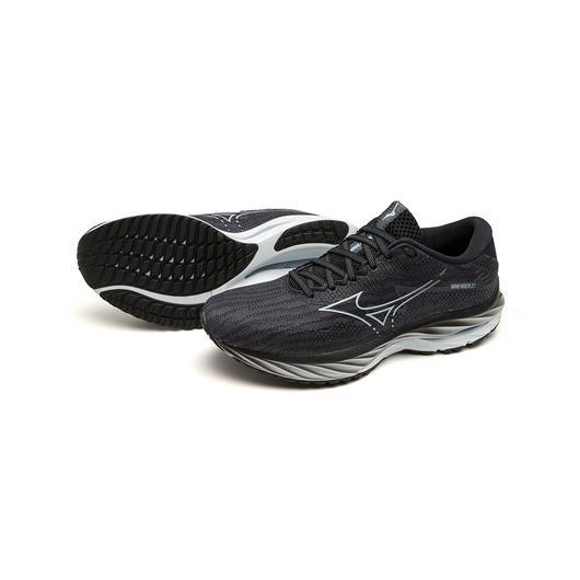 Giày Mizuno Wave Rider 27 Running Shoe Nữ Đen