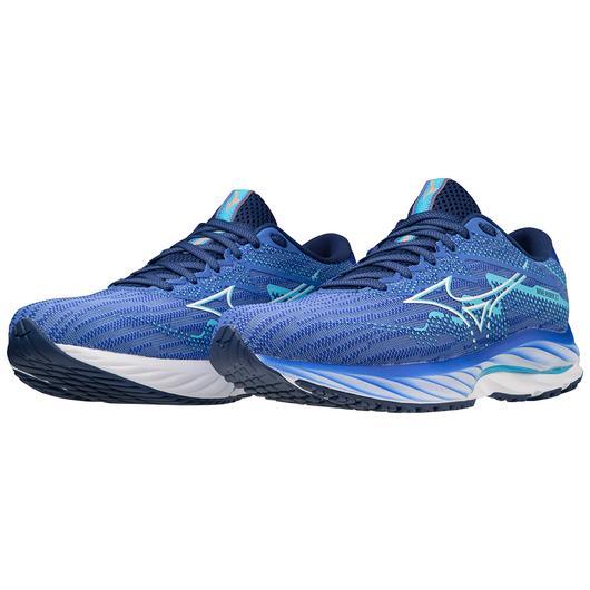 Giày Mizuno Wave Rider 27 Running Shoe Nữ Xanh Dương